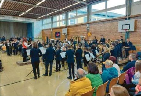 Frühjahrskonzert 2024 der Kolpingkapelle Mering in der Mehrzweckhalle